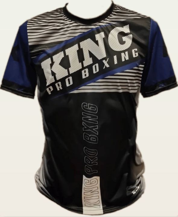 King Pro Boxing キングプロボクシング Tシャツ ストーミングティー2 ブルー　